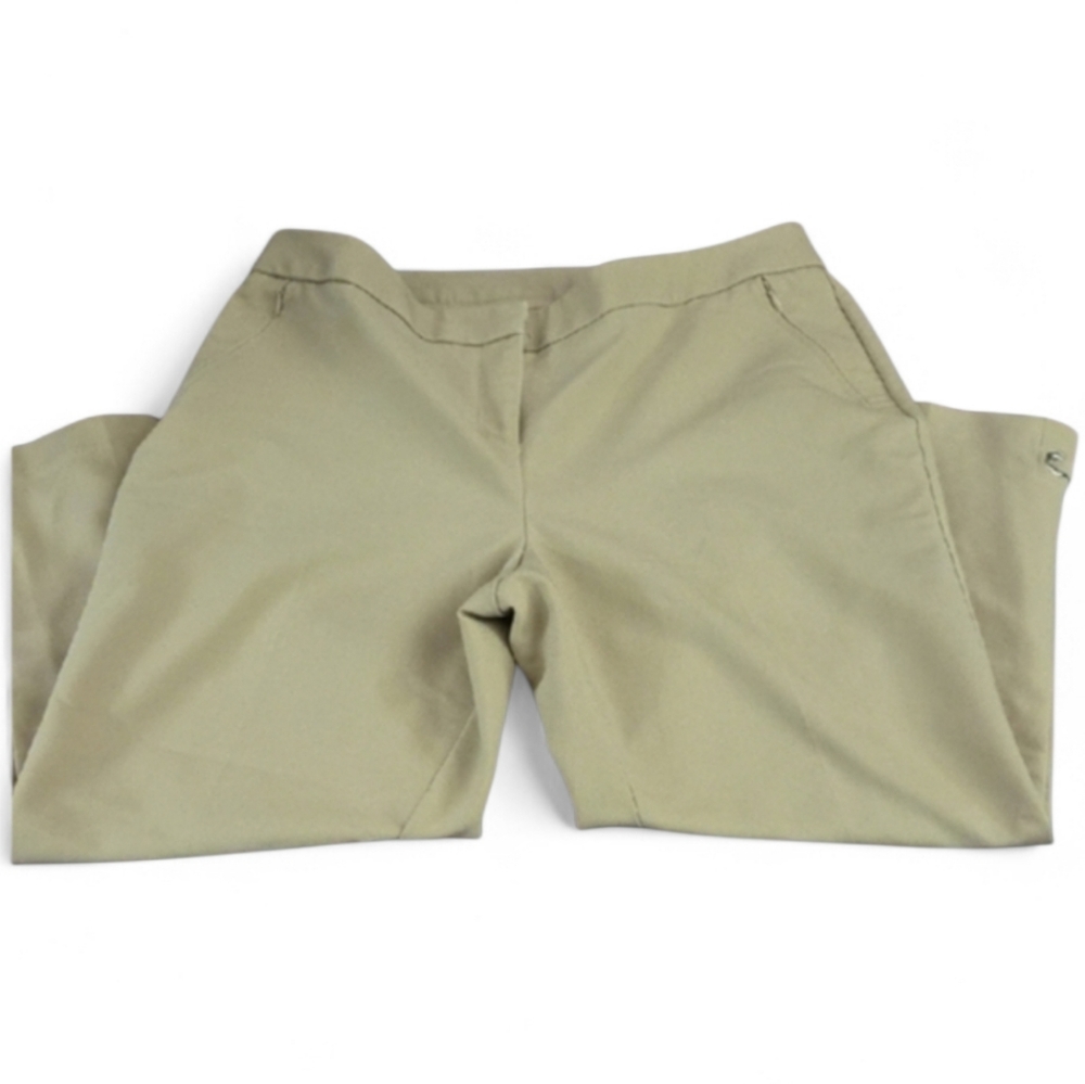 Rafaella Curvy Beige Capri Pants
